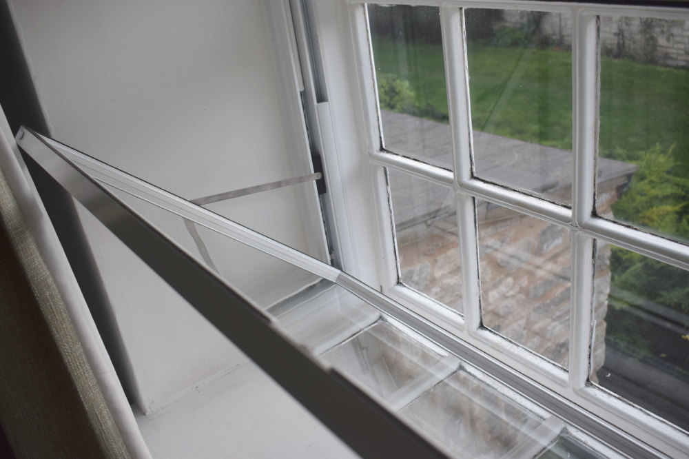 Vertical Sliding Secondary Glazing