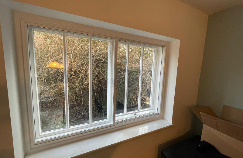 Custom Secondary Glazing for Heat Loss