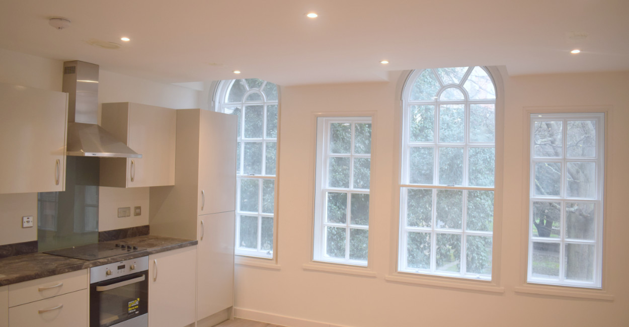 Slimline Arched Secondary Glazing