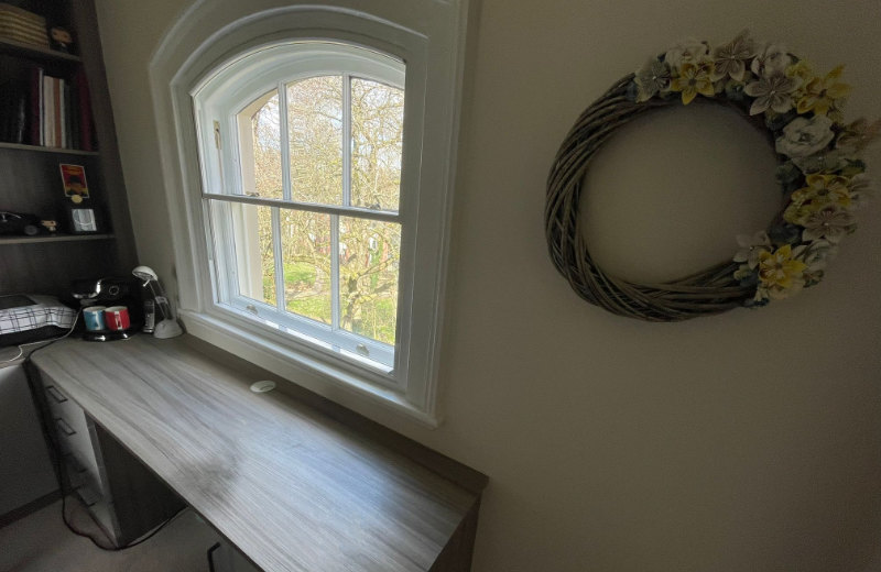 Arched Sliding Secondary Glazing